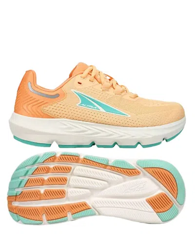 Altra Women's  Provision 7 Running Shoes In Green/orange