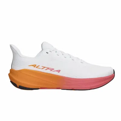Altra Women's Experience Flow 2 Running Shoes In White/orange In Multi