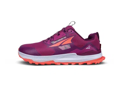 Altra Women's Lone Peak 7 Trail Running Shoes In Purple/orange