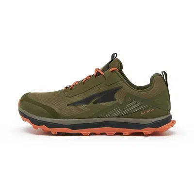Altra Women's Lone Peak All-weather Low Shoes In Dusty Olive In Green