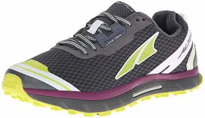 Altra Women's Lone Peak Ii Trail Running Shoe In Dark Gray In Multi