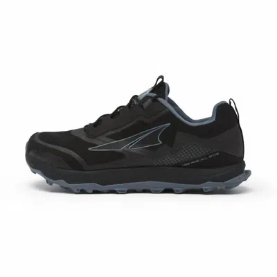 Altra Women's Lone Peak Trail Shoes In Black/blue In Multi