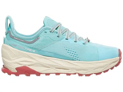 Altra Women's Olympus 5 Trail Running Shoe In Light Blue