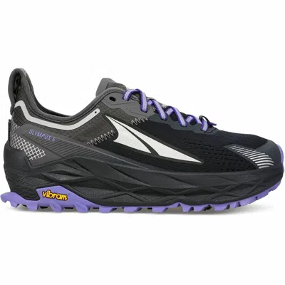 Altra Women's Olympus 5 Trail Running Shoes In Black/gray