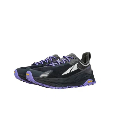 Altra Women's Olympus 5 Trail Shoes In Black/grey In Multi