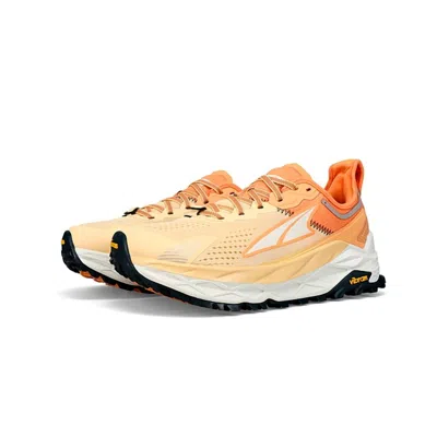 Altra Women Olympus 5 Trail Shoes In Orange