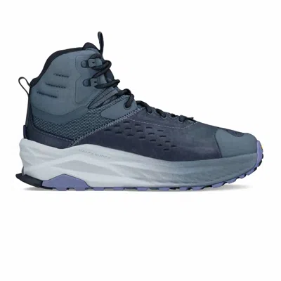 Altra Women's Olympus 6 Hike Mid Gore-tex Shoe In Dark Blue