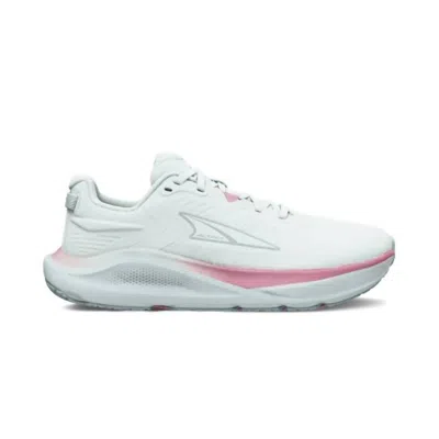Altra Women's Paradigm 8 Running Shoes In Gray/ Magenta In White