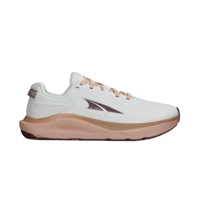 Altra Women's Paradigm 8 Running Shoes In Light Gray In White