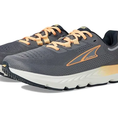 Altra Women's Provision 7 Running Shoes In Grey/orange
