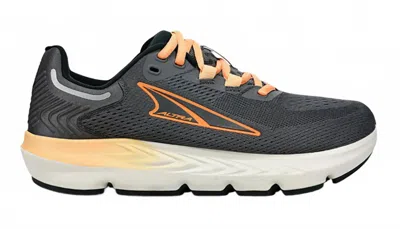 Altra Women's Provision 7 Shoes In Grey / Orange In Black