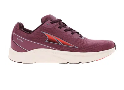 Altra Women's Rivera Running Shoes In Rose/coral In Burgundy
