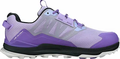 Altra Women's Slone Peak Low All-wthr Trail Running Shoe In Gray/purple In Multi