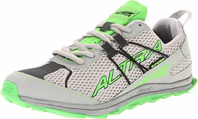 Altra Women's Superior Running Shoe In Light Grey/green In Multi