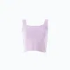 Altramoda Redressing The World Pink / Purple Women's Slim Tank Top In Responsible Wool And Cashmere Pink In Pink/purple