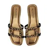 Altramoda Redressing The World Carla Sandals For Women In Vegetable-tanned Leather – Black