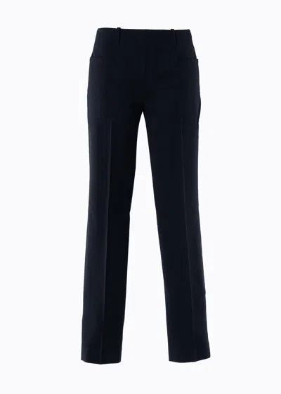 Altramoda Redressing The World Slim Black Wool Pants For Women In Responsible Wool