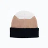 Altramoda Redressing The World Women's Black / White / Neutrals Basic Striped Beanie With Cuff In Responsible Wool And Cashmere