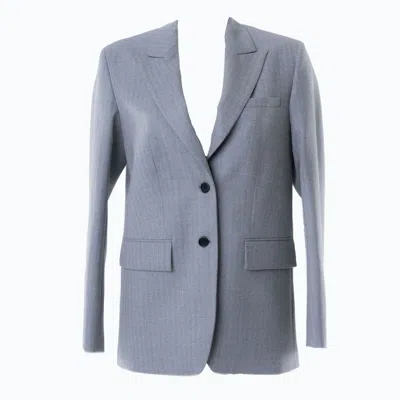 Altramoda Redressing The World Women's Oversized Blazer In Responsible Wool Grey