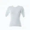 Altramoda Redressing The World Women's Short Sleeve Sweater In Pure Cashmere Light Green In Green