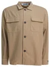 Altum Beige Cotton Jacket In Neutral