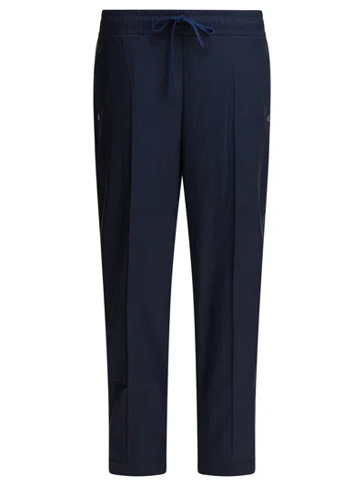 ALTUM ALTUM BLUE ELASTANE TROUSERS