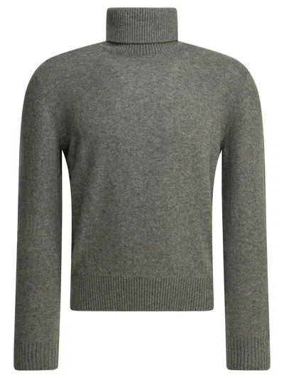 Altum Cashmere Turtleneck Sweater In Gray