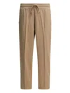 Altum Pants With Drawstring In Brown