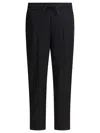 Altum Pants With Drawstring In Black