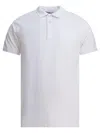 Altum Short-sleeve Cotton Polo Shirt In White