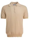 Altum Beige Cotton Polo Shirt In Neutral