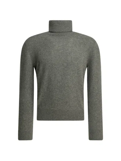 Altum Cashmere Turtleneck Sweater In Gray