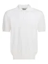 Altum Short-sleeve Polo Shirt In White