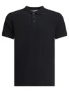 Altum Short-sleeve Buttoned Polo Shirt In Blue
