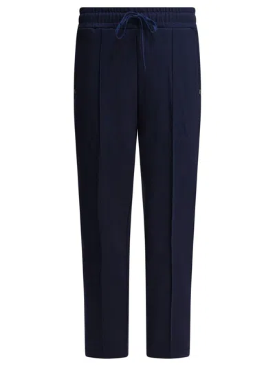 Altum Side-stripe Drawstring Track Pants In Blue