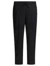 Altum Blue Elastane Trousers In Blue