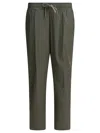 Altum Elasticated-waist Trousers In Green