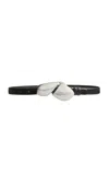Altuzarra Abstract Buckle Belt In Black