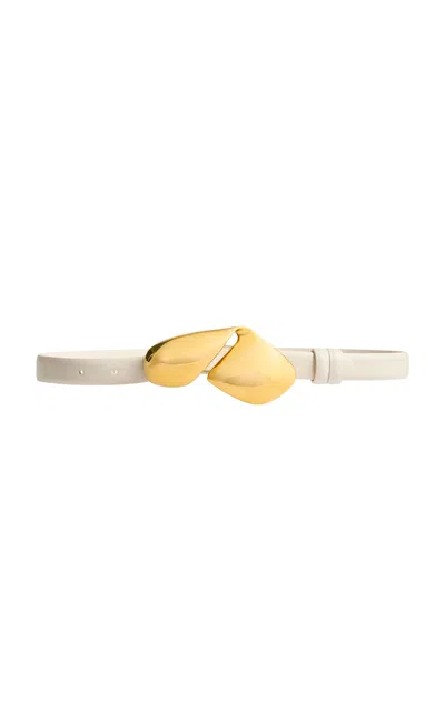 Altuzarra Abstract Buckle Belt In White