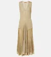 Altuzarra Anastasia Dress In Gold