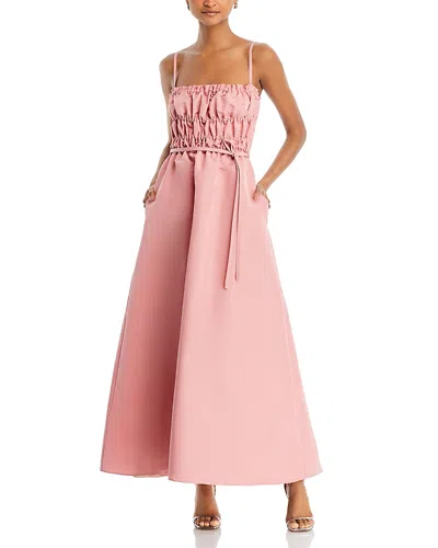 Altuzarra Andrea Smocked Dress In Glinda