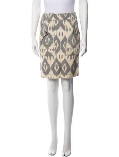 Pre-owned Altuzarra Animal Print Knee-length Skirt In Neutral