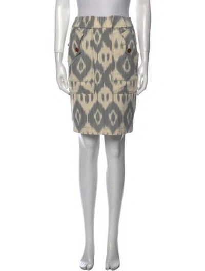 Pre-owned Altuzarra Animal Print Knee-length Skirt In Neutral