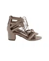 Altuzarra Aquazzura Beverly Hills Suede T-strap Sandals In Nude Suede In Beige