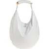 Altuzarra Athena Leather Hobo Bag In Ivory