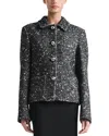 Altuzarra Bart Marled Jacket In Black