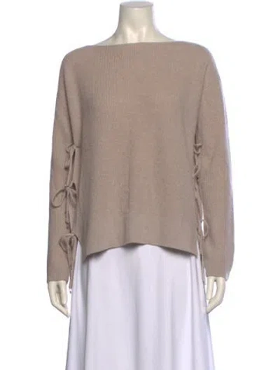 Pre-owned Altuzarra Bateau Neckline Sweater In Neutral
