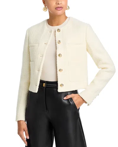 Altuzarra Beanie Cropped Jacket In Neutral