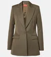 Altuzarra Beatty Virgin Wool Blazer In Grey