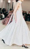 Altuzarra Becca Silk Halter Midi Dress In Ivory